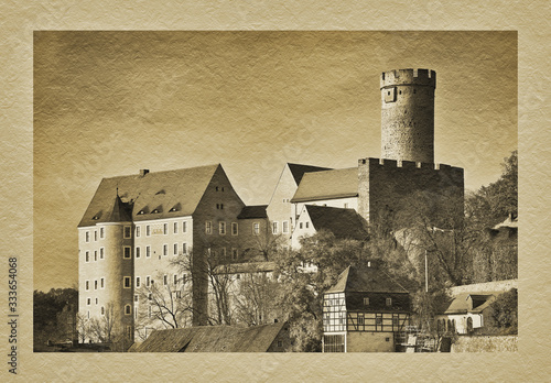 Burg Gnandstein, Sachsen photo