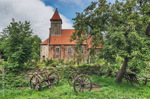 Kirche St. Katharina in Middelhagen, Insel Rügen, Deutschland