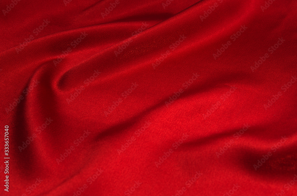 red satin or silk fabric as background red satin or silk fabric as background