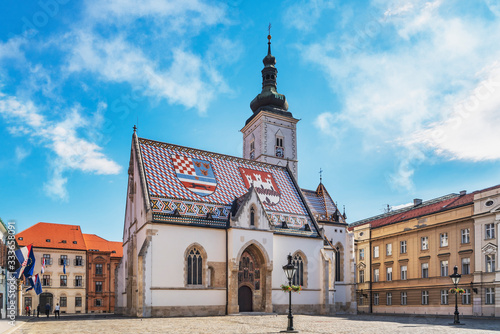 St.-Markus-Kirche, Zagreb, Kroatien