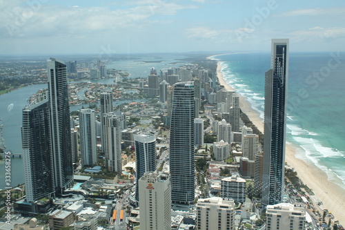 City Skyline of the Gold Coast, Australia