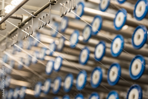 textile industry assembly line