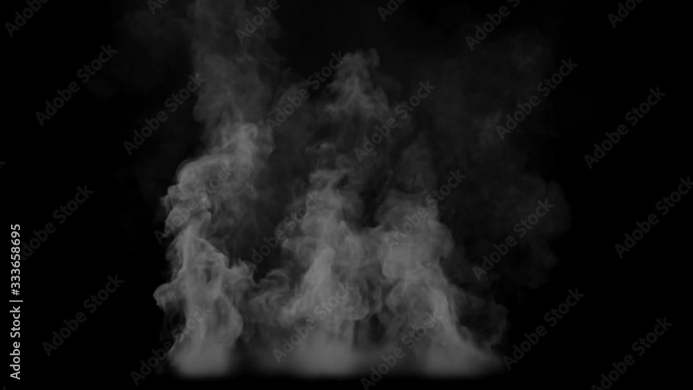Wall of Lightgrey Smoke is going up at 50fps Wall of Lightgrey Smoke is going up at 50fps