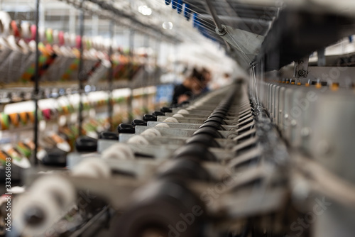 textile industry assembly line