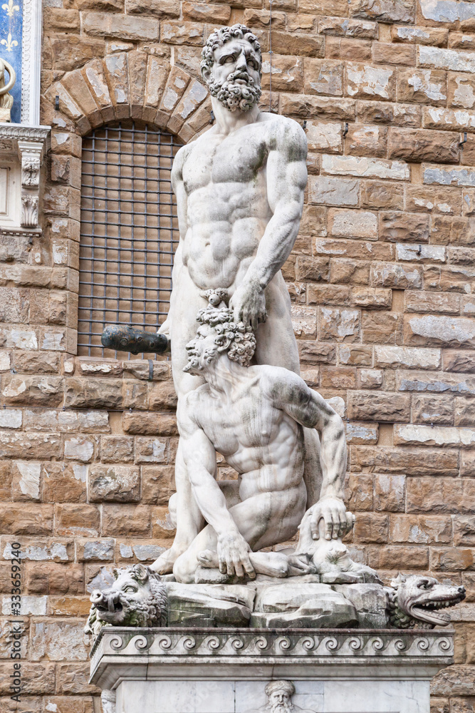 Statua di Ercole Piazza della Signoria Firenze