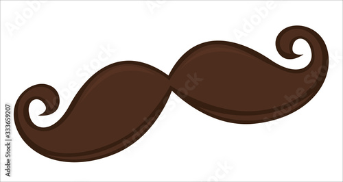 Mustache funny accessories for carnival or festival celebration