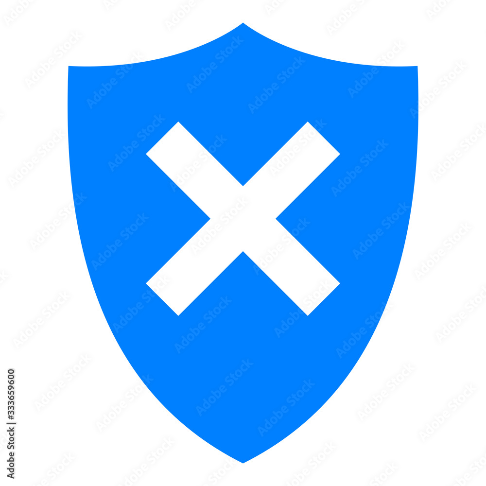 Obraz premium Kreuzung und Schild