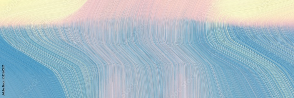 creative banner with pastel blue, bisque and steel blue color. smooth swirl waves background illustration creative banner with pastel blue, bisque and steel blue color. smooth swirl waves background illustration