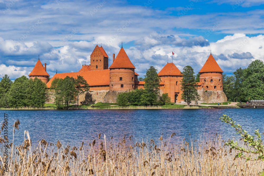 Fototapeta premium Wasserburg Trakai, Litauen