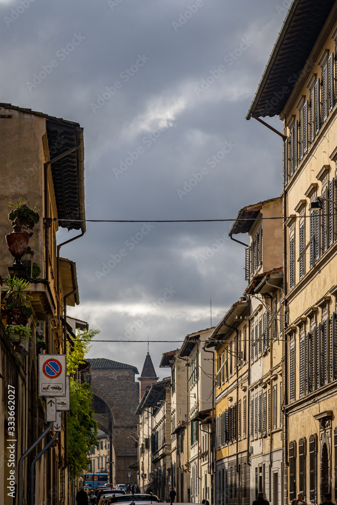 Fototapeta premium A view of Florence Italy