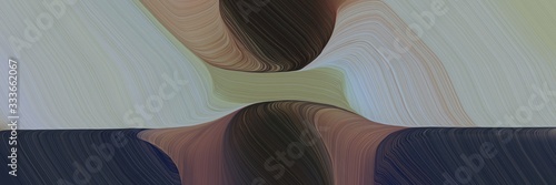 futuristic banner with waves. modern waves background illustration with dark gray, very dark blue and old mauve color