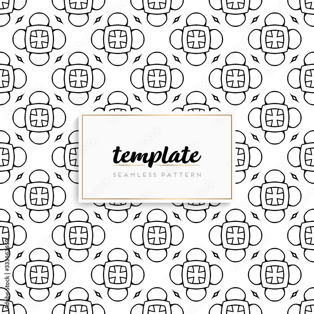 Background mandala seamless pattern vector Background mandala seamless pattern vector