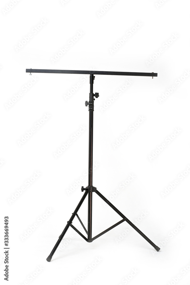 Led par stand on white background Led par stand on white background