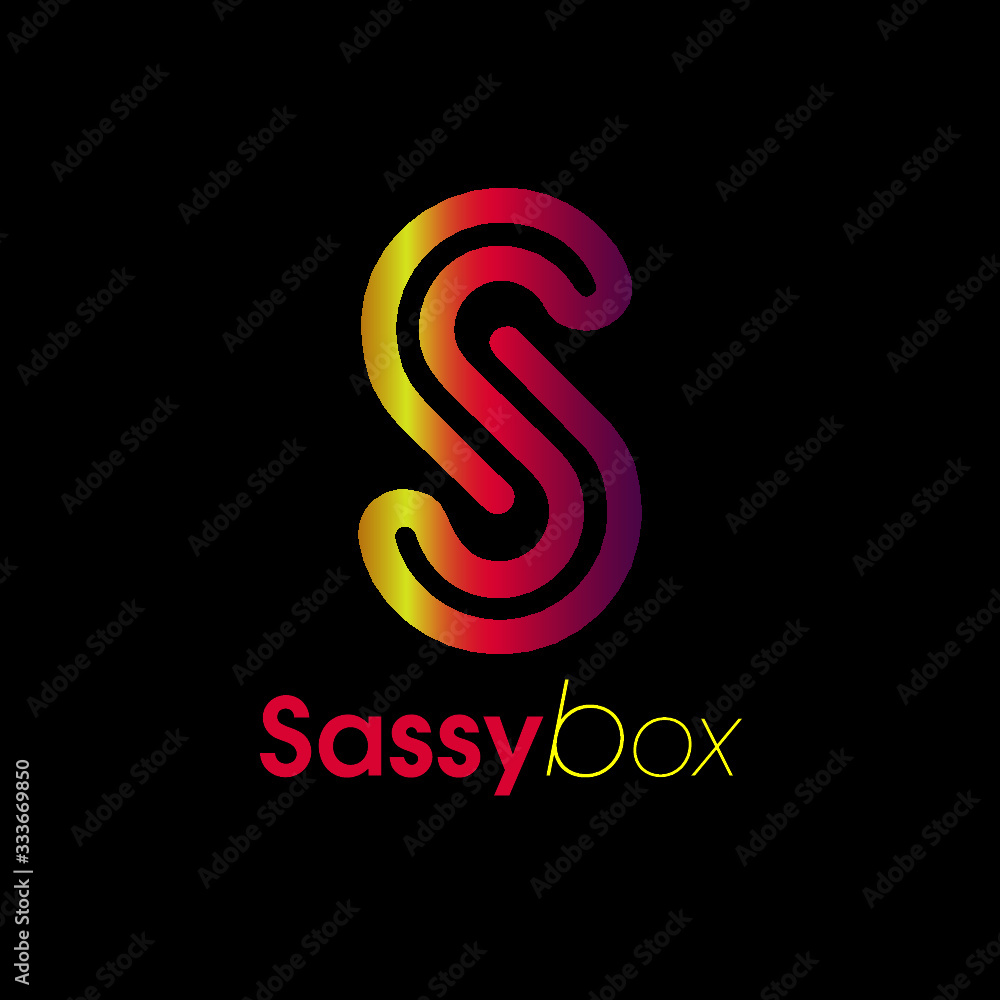 Fototapeta premium S logo