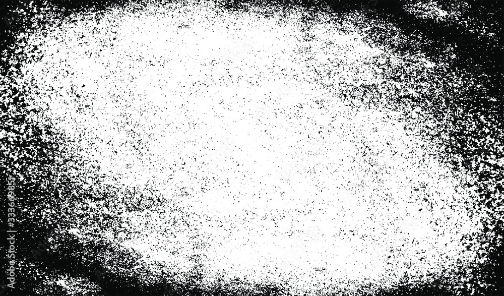 Fototapeta premium Scratched Frame. Grunge Urban Background Texture Vector. Dust Overlay. Distressed Grainy Grungy Framing Effect. Distressed Backdrop Vector Illustration. EPS 10.