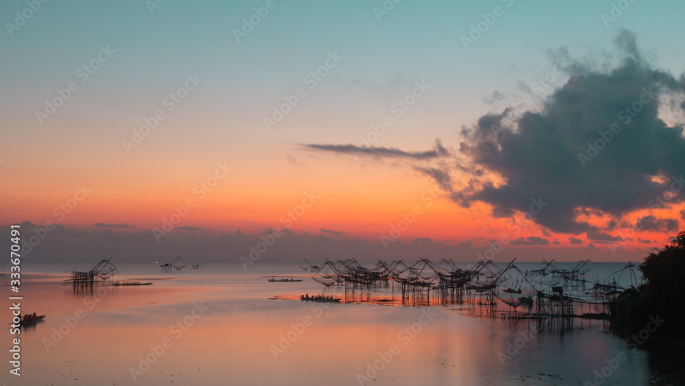 Sunrise in Thailand
