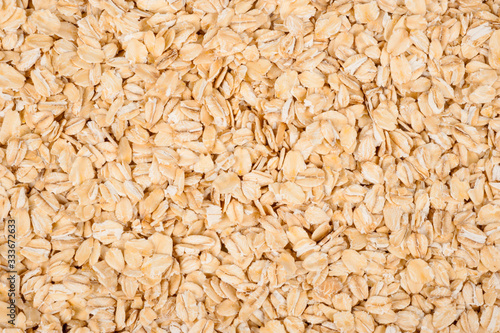 Background of oatmeal. Healthy eating
