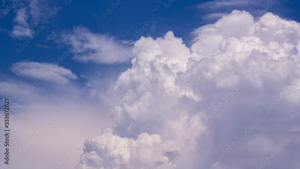 4k Timelapse of clouds forming with blue sky. A tropical weather clouds 4k Timelapse of clouds forming with blue sky. A tropical weather clouds