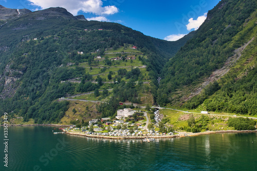 Adlerstraße - Geiranger Fjord - Norwegen