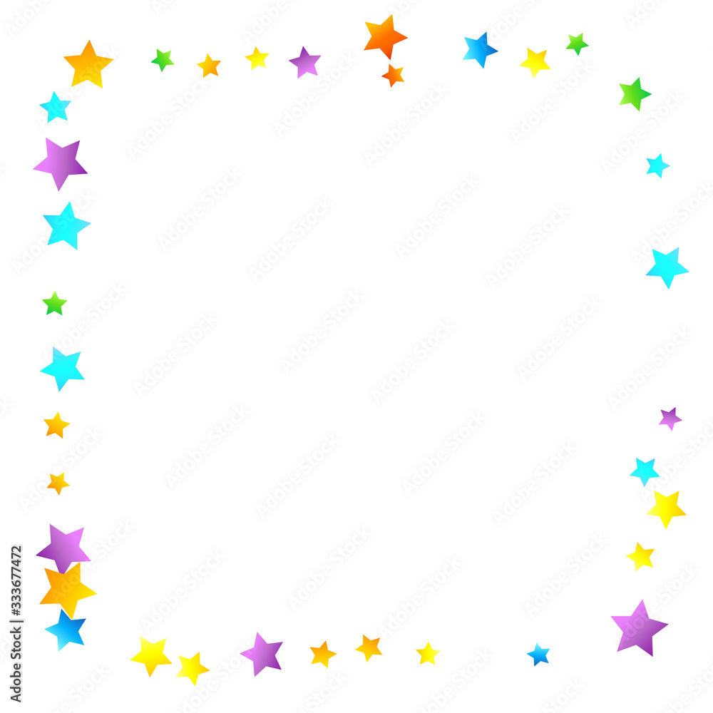 Rainbow Festive Confetti. Carnival Star Falling. Rainbow Festive Confetti. Carnival Star Falling.