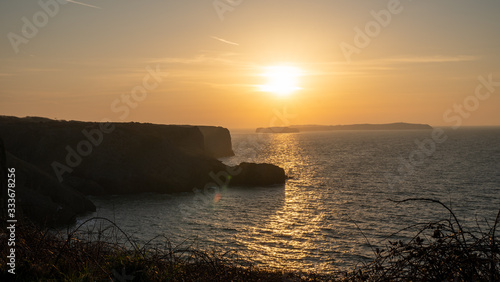 Sunrise photo from the West Coast of Wales 