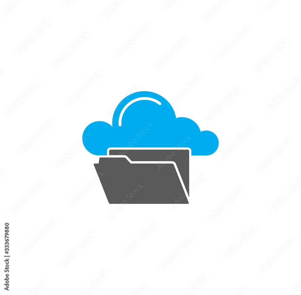 Big data analitics icon on background for graphic and web design. Creative illustration concept symbol for web or mobile app