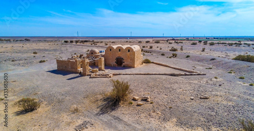 Castle Amra, Jordan Ancient Tourist Destination 