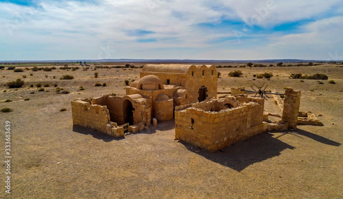 Castle Amra, Jordan Ancient Tourist Destination 