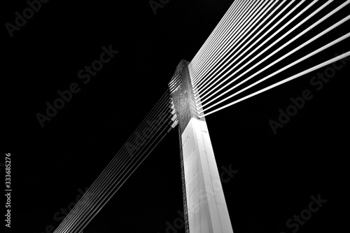Seri Saujana Bridge is Modern bridge architecture at Putrajaya