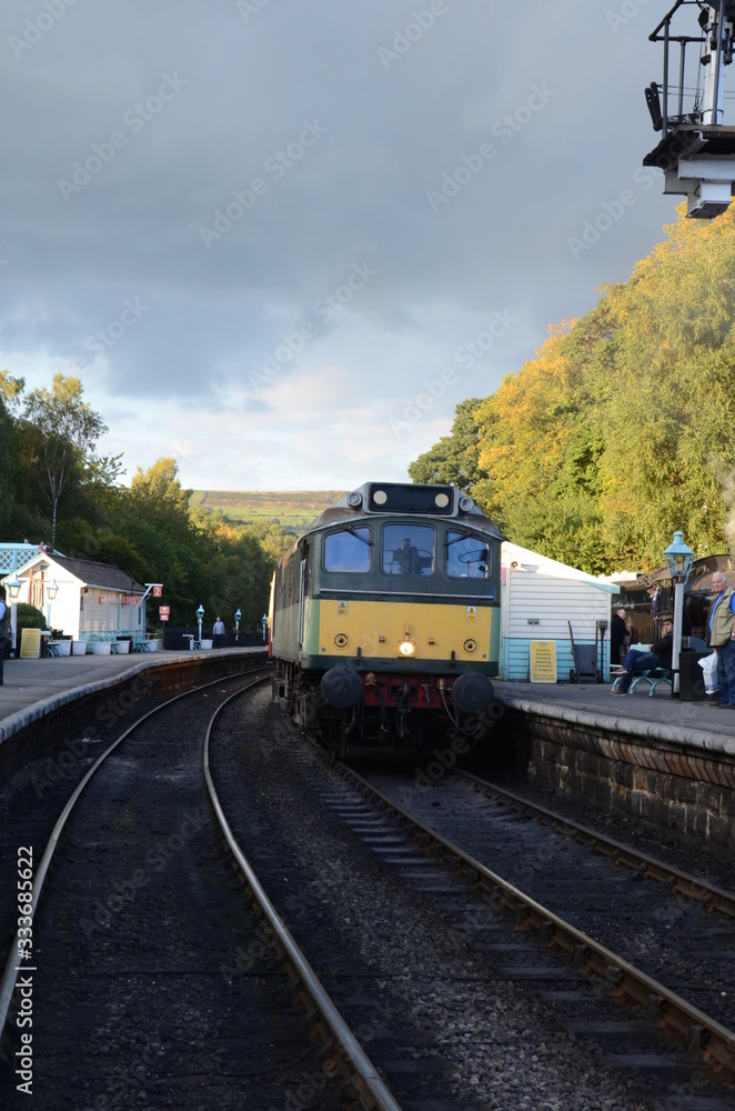 Fototapeta premium Diesel Train