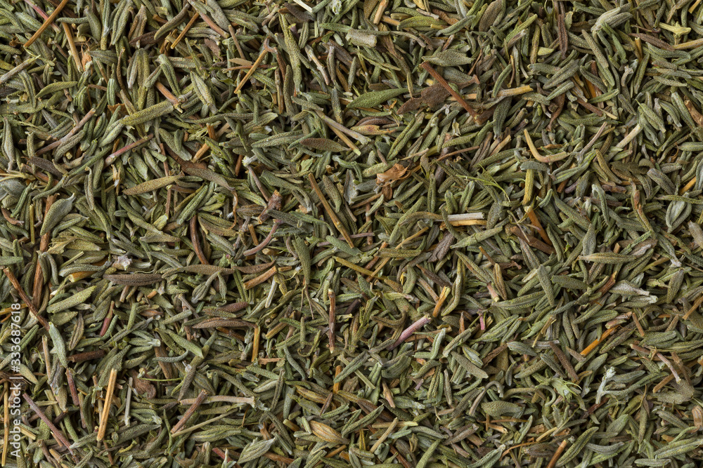 Dried Thyme close up