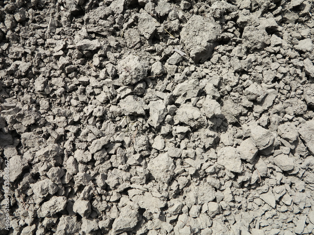 black soil plowed on the field black soil plowed on the field