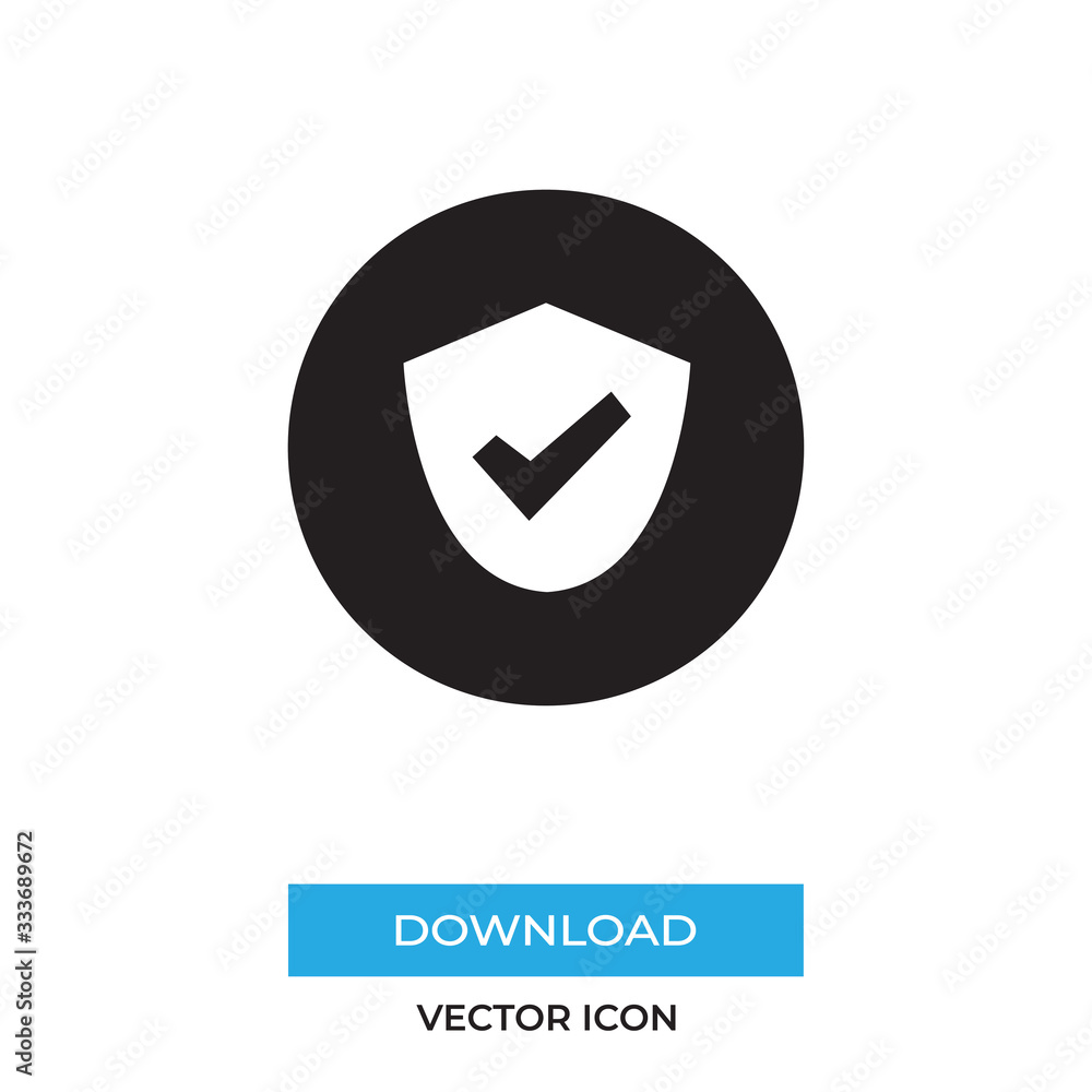 Shield vector icon, simple sign for web site and mobile app. Shield vector icon, simple sign for web site and mobile app.
