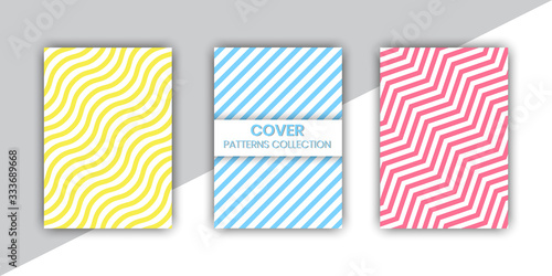 Mixed Line Pattern Cover Set