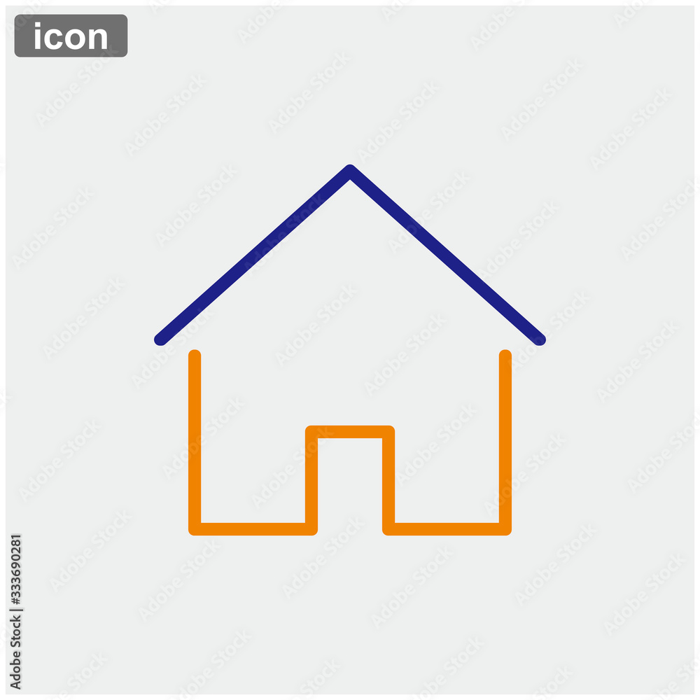 House icon vector illustration symbol House icon vector illustration symbol