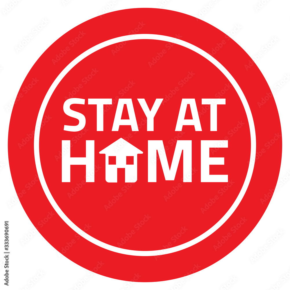 stay at home stay at home