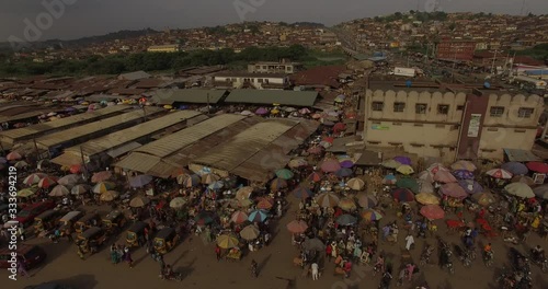 Open market in Africa 