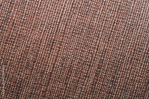 Brown ribbed texture. extremely macro background of wall surface