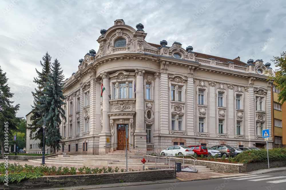 Building of Hungarian State Treasury, Eger