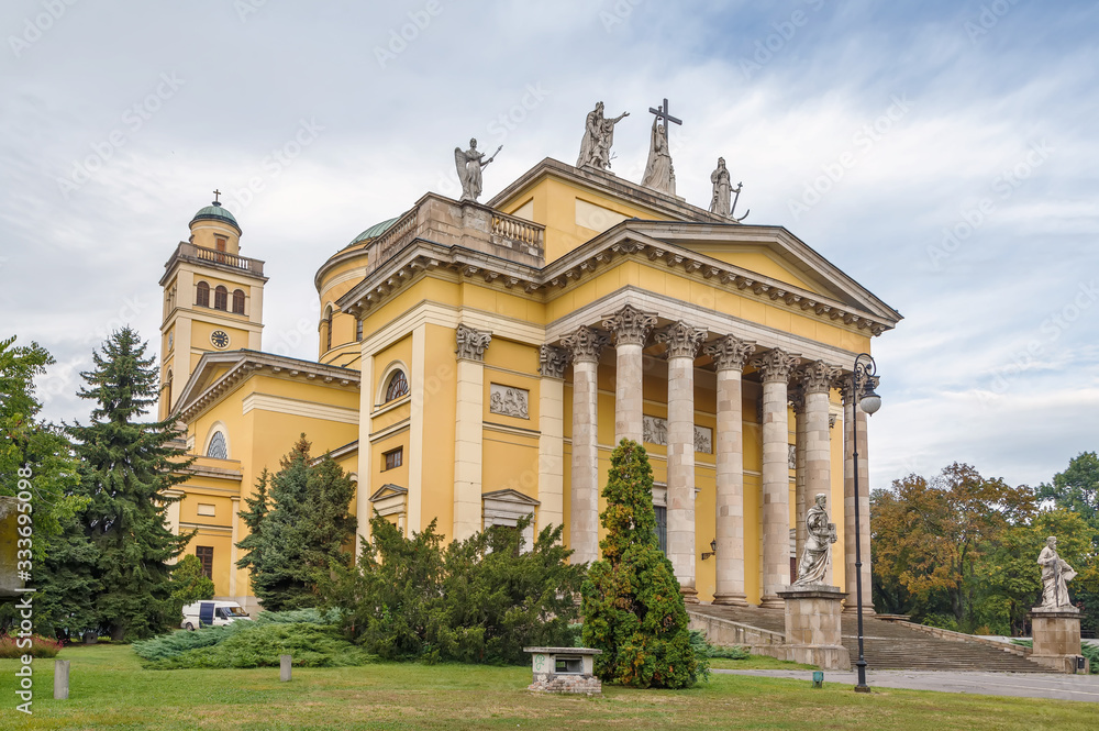 Obraz premium Cathedral Basilica of Eger, Hungary