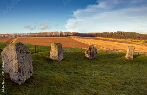 Fototapeta Naklejka Na Ścianę i Meble -  Inverurie Easter Aquhorthies Stone Circle