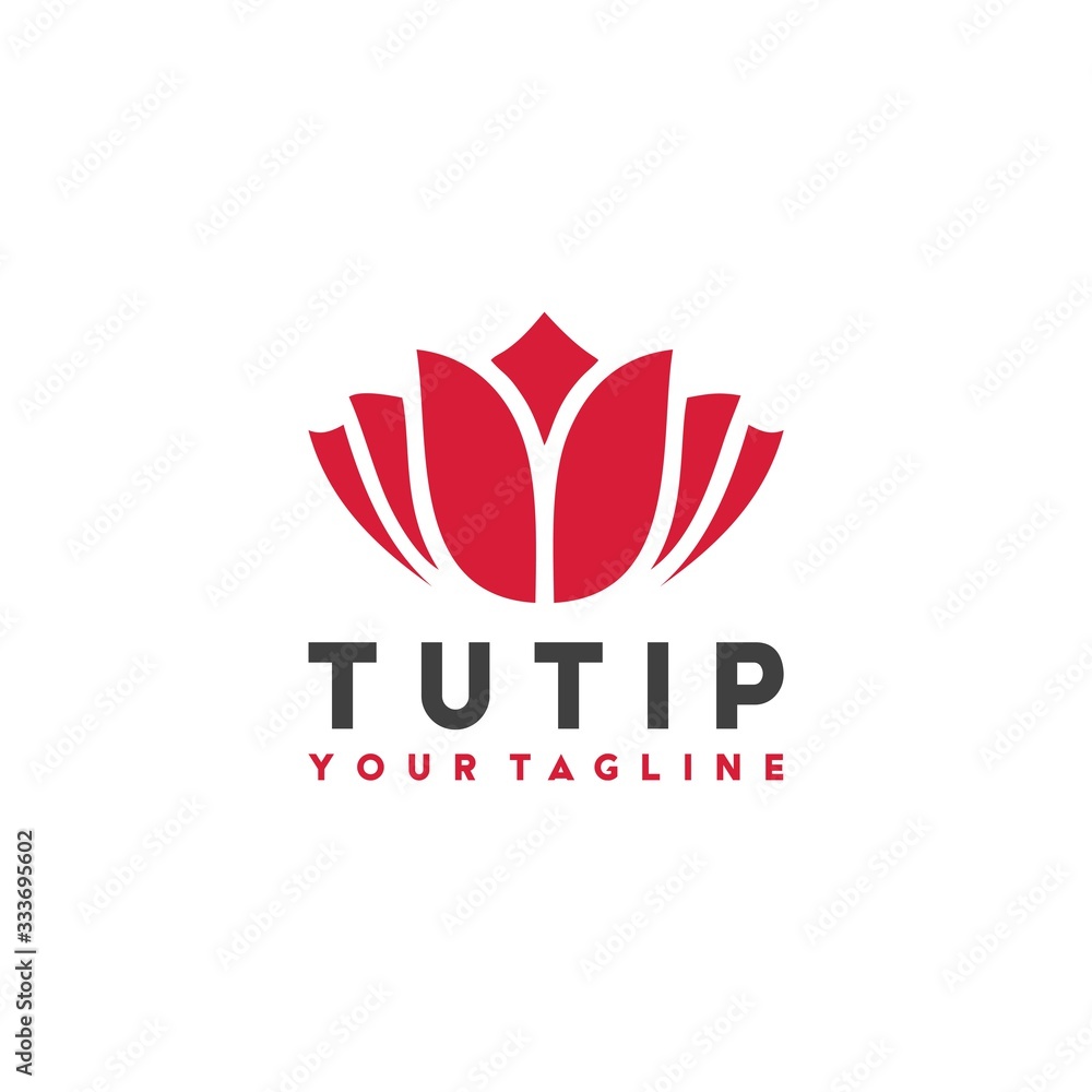 Tutip Logo Templates and Abstract Tutip Logo Templates and Abstract