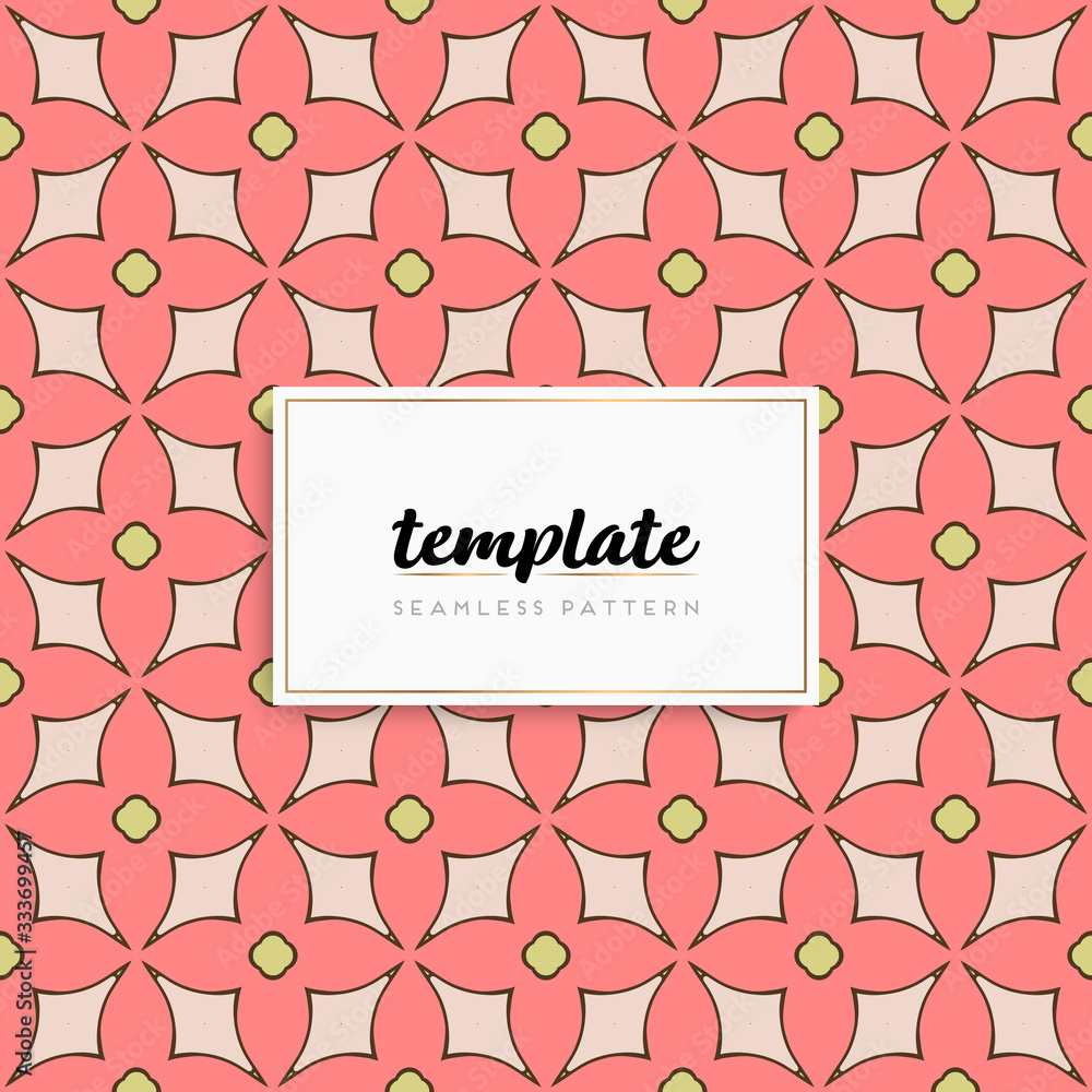 Background mandala seamless pattern vector Background mandala seamless pattern vector