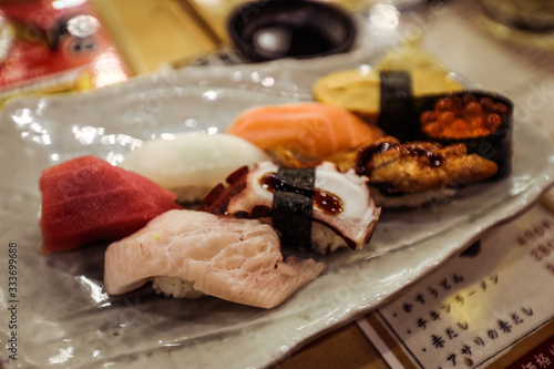 Fresh and Tasty Japanese Sushi