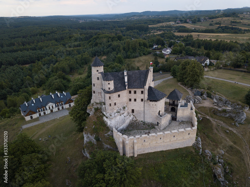 Castle Bobolice Mirow Jura Upland Cracow Krakow Czestochowa