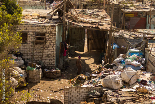 Working women in Cairo Trash city
