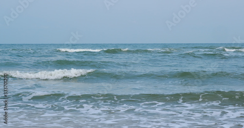 Water and waves sea landscape