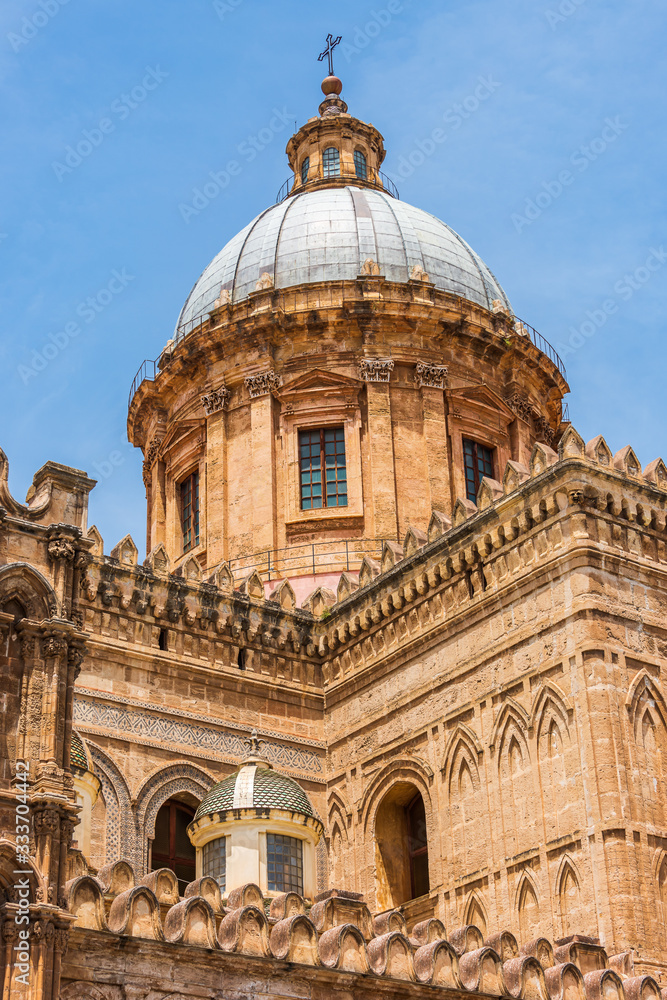 Dome of the Palermo Cathedral, Sicily