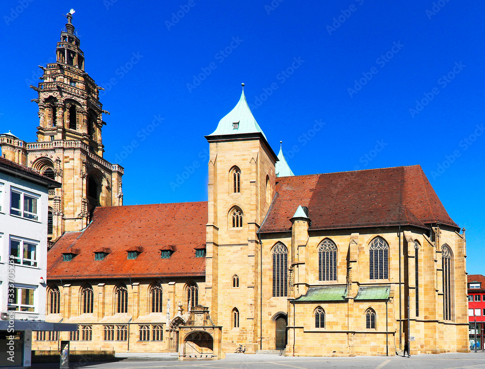 The Church Kilianskirche in Heilbronn, Germany