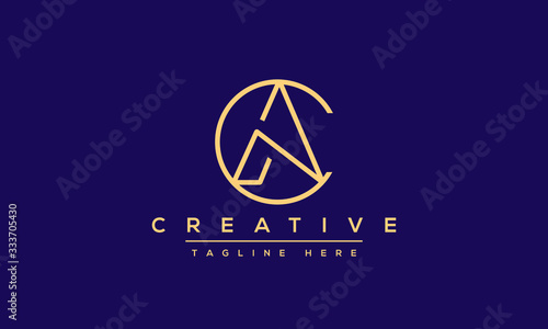 Modern letters AC, A&C Logo Design Template Vector.